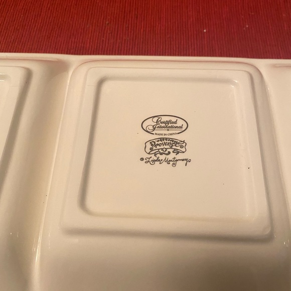 Certified International sectional Provence tray - Picture 6 of 12